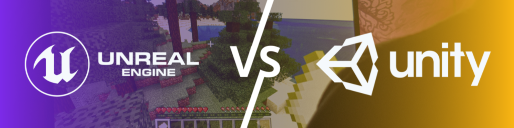 bandeau Unity vs unreal